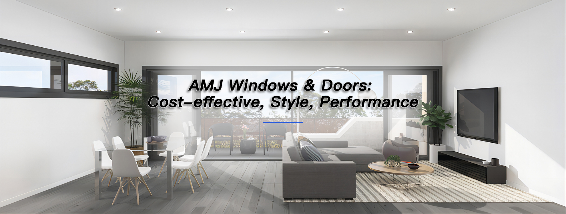 AMJ Windows & Doors: Cost-effective, Style, Performance